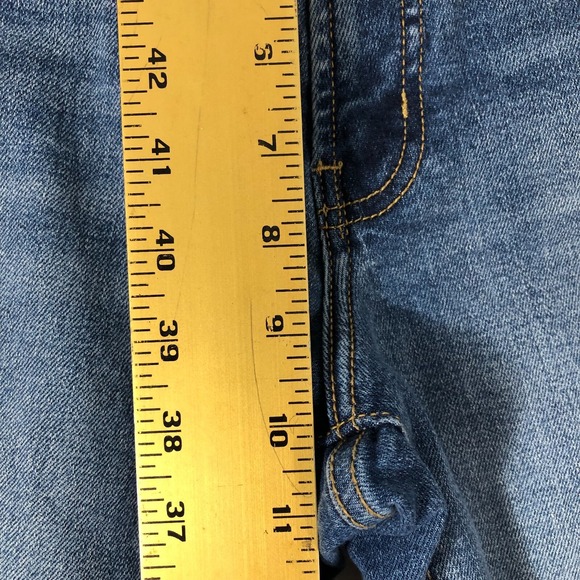Old Navy Jeans Women's Size 6 Tall Denim Blue Curvy O.G. Straight High Rise - Picture 9 of 12
